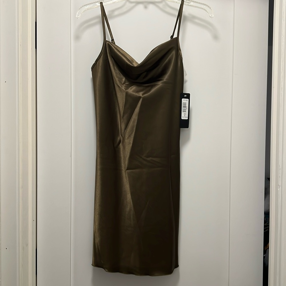 Olive Green Dress